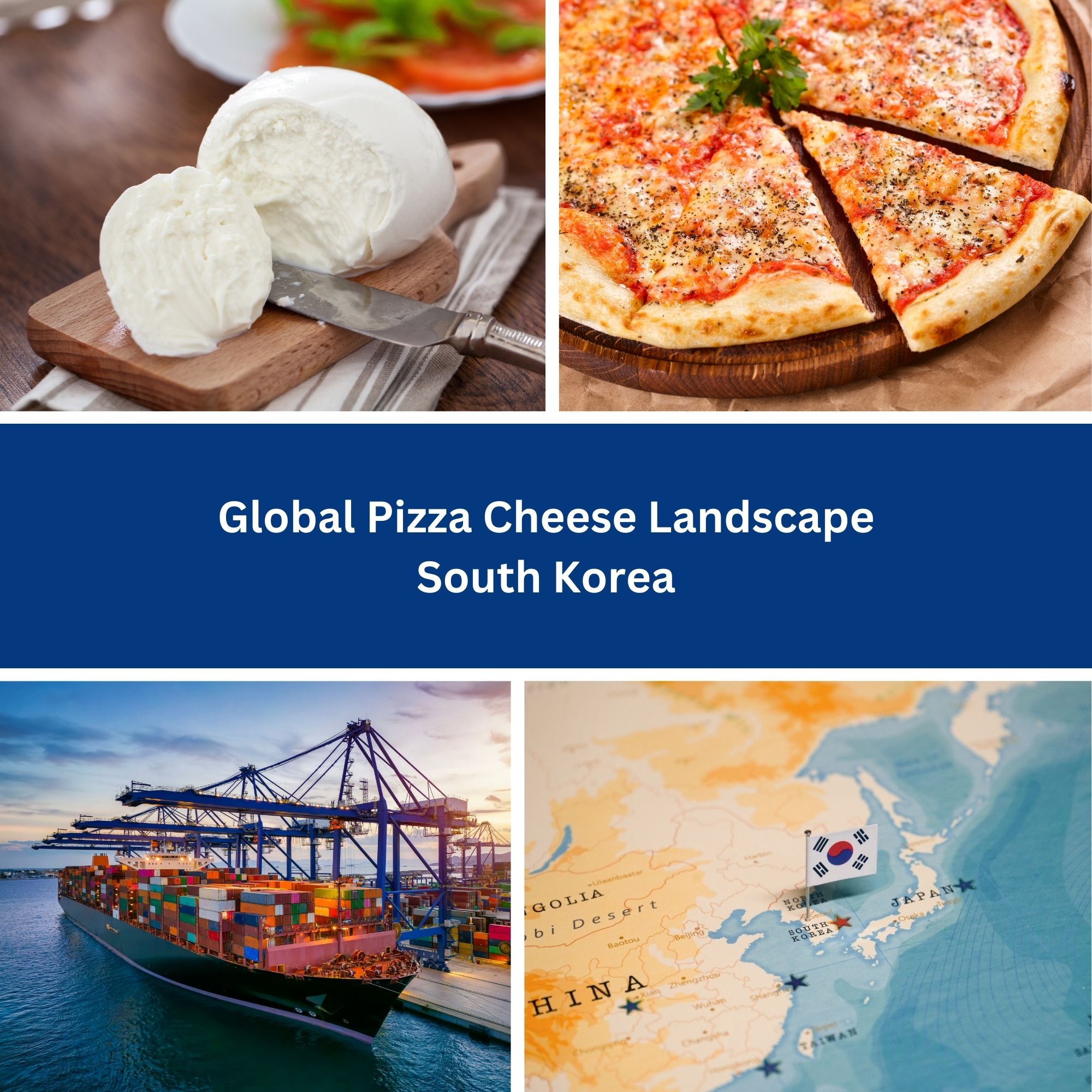 Global Pizza Cheese Landscape South Korea
